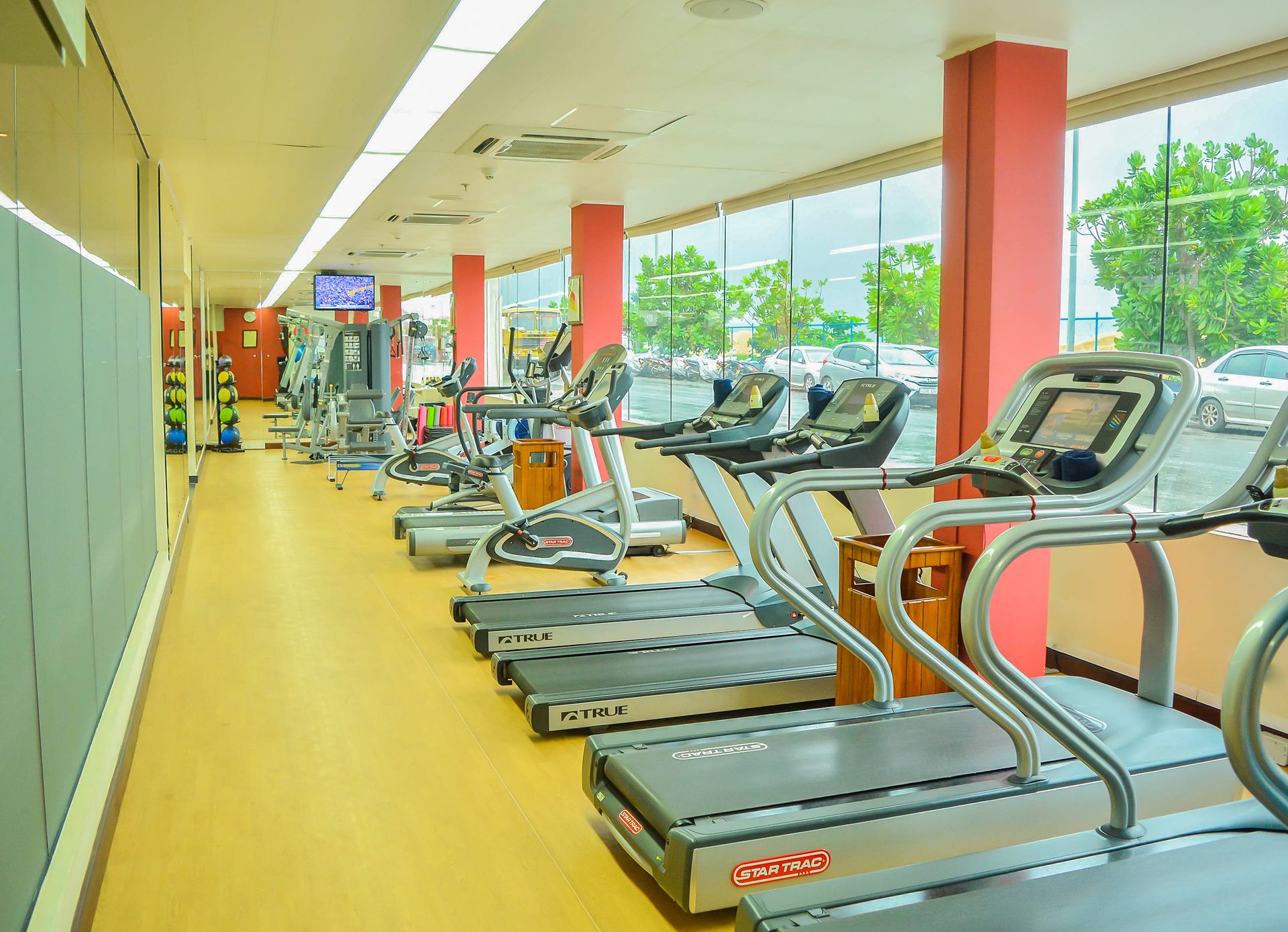 Fully equipped gym at The Kingsbury Hotel