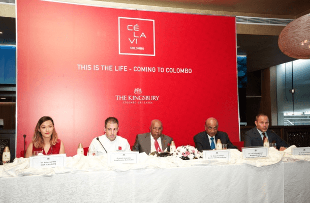 Executive team of Kingsbury and CELAVI at a conference