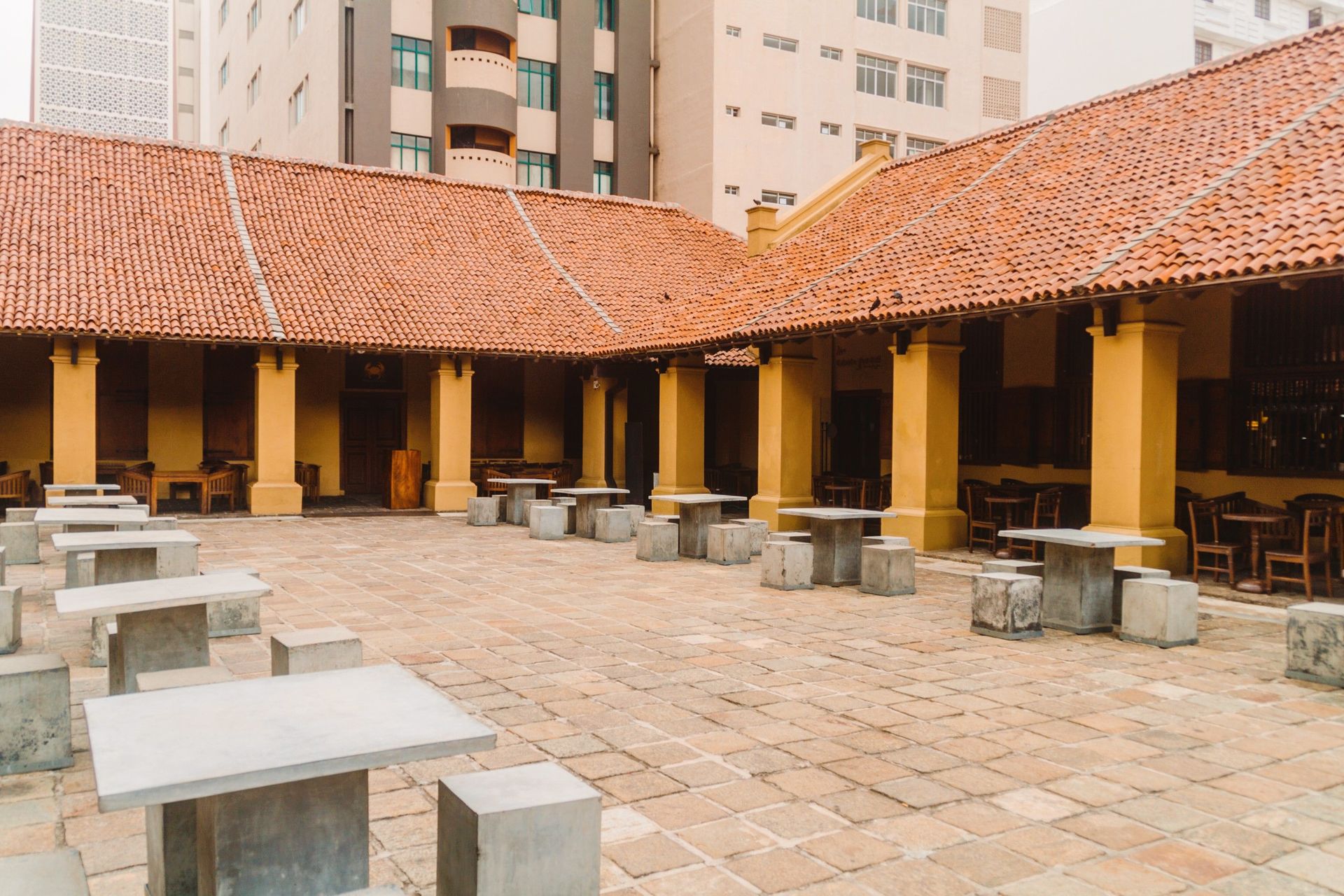 Old dutch hospital restaurant precinct Colombo