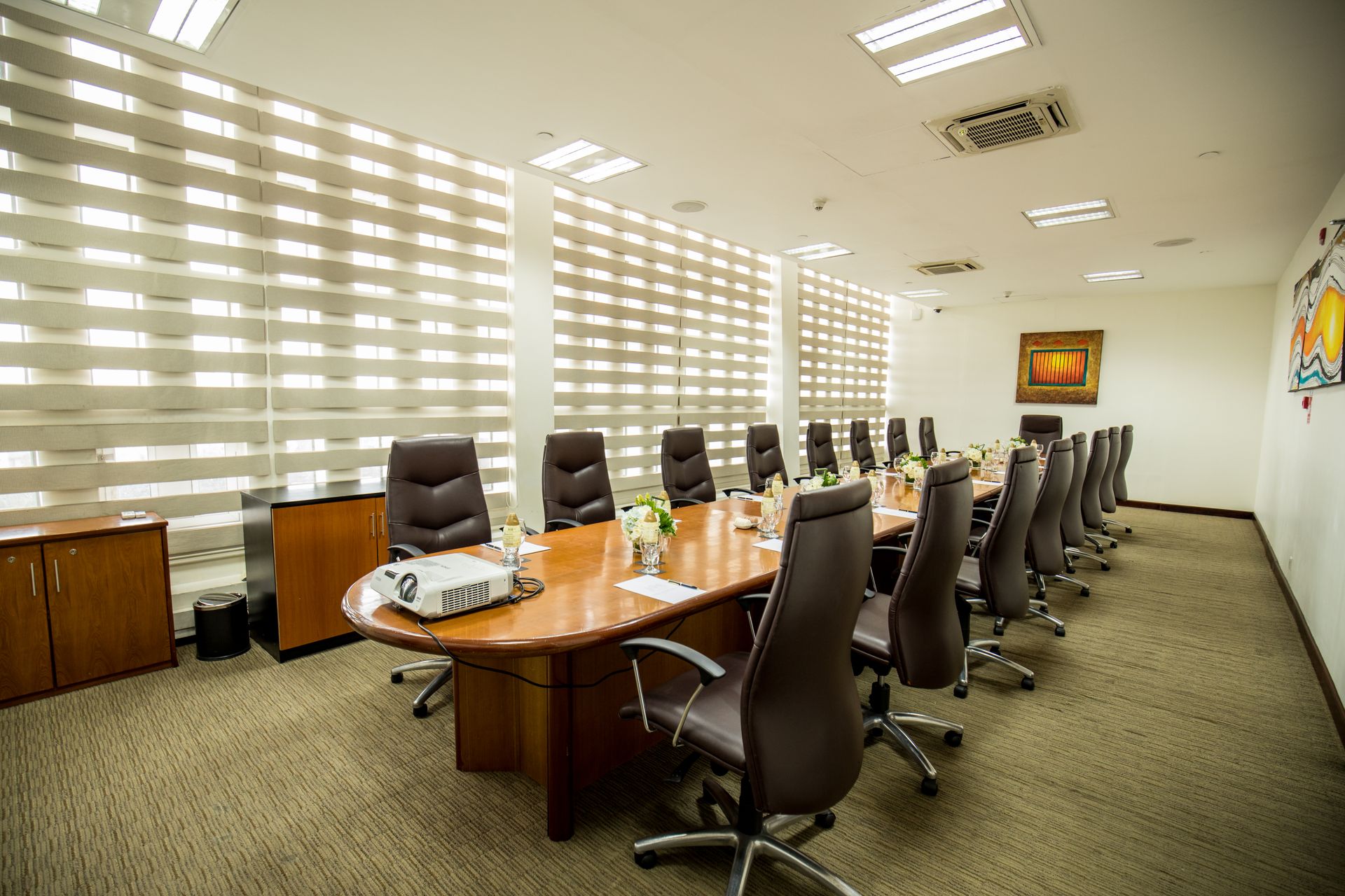 Private meeting area in The Kingsbury Hotel
