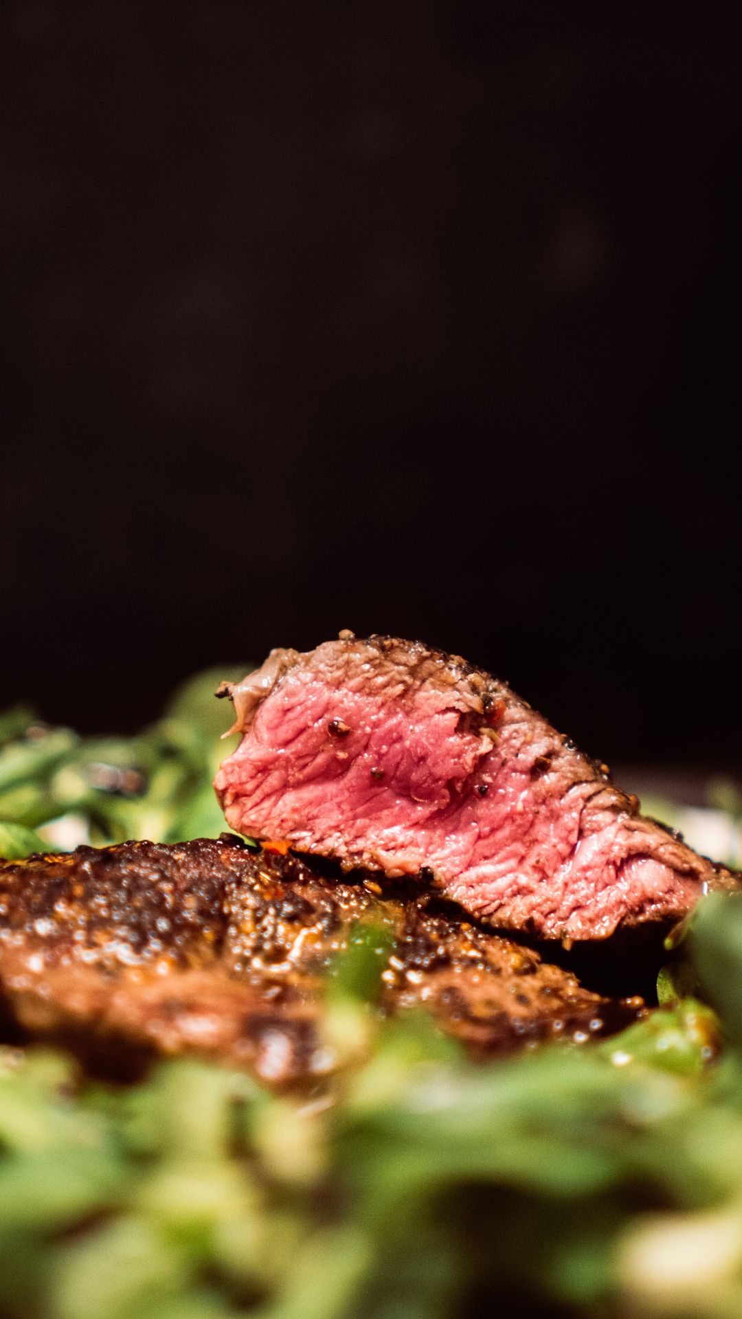 Two pieces of juicy steak on a plate at The Kingsbury Hotel